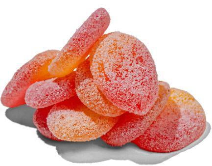 12 oz Swedish Sugar-Free Gummy Peaches by Nuts To You | No Artificial Dyes Soft & Chewy Peach-Flavored Treat | No Added Sugar | Diabetic-Friendly | Guilt-Free Snacking for Candy Lovers