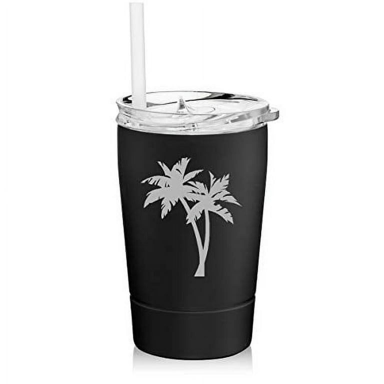 Insulated 12 Ounce Tumbler with Straw