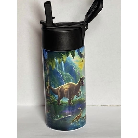 12 oz LisaB's World Kids' Dinosaur Tumbler
