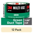 thumbnail image 1 of (12 pack) 3M Duct Tape, Green, Multi Use, 1.88 in x 20 yd, 1 Roll, 1 of 11