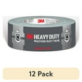 thumbnail image 1 of (12 pack) 3M Heavy Duty Duct Tape, Grey, Multipurpose, 1.88 in. x 20 yd., 1 Roll, 1 of 10