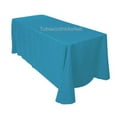 thumbnail image 1 of 12 pack 90"×156" Tablecloths 100% Polyester 25 COLORS Wholesale Wedding Catering, 1 of 1
