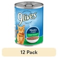 thumbnail image 1 of (12 pack) 9Lives Meaty Paté Super Supper Wet Cat Food, 13-Ounce Can, 1 of 9
