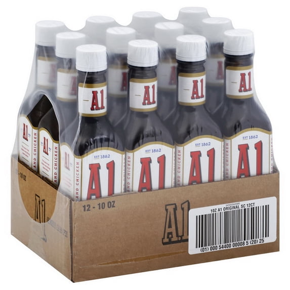(12 pack) A.1. Original Sauce, 10 oz. Bottle