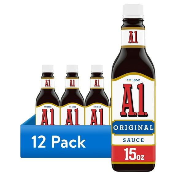 (12 pack) A.1. Original Sauce, 15 oz. Bottle