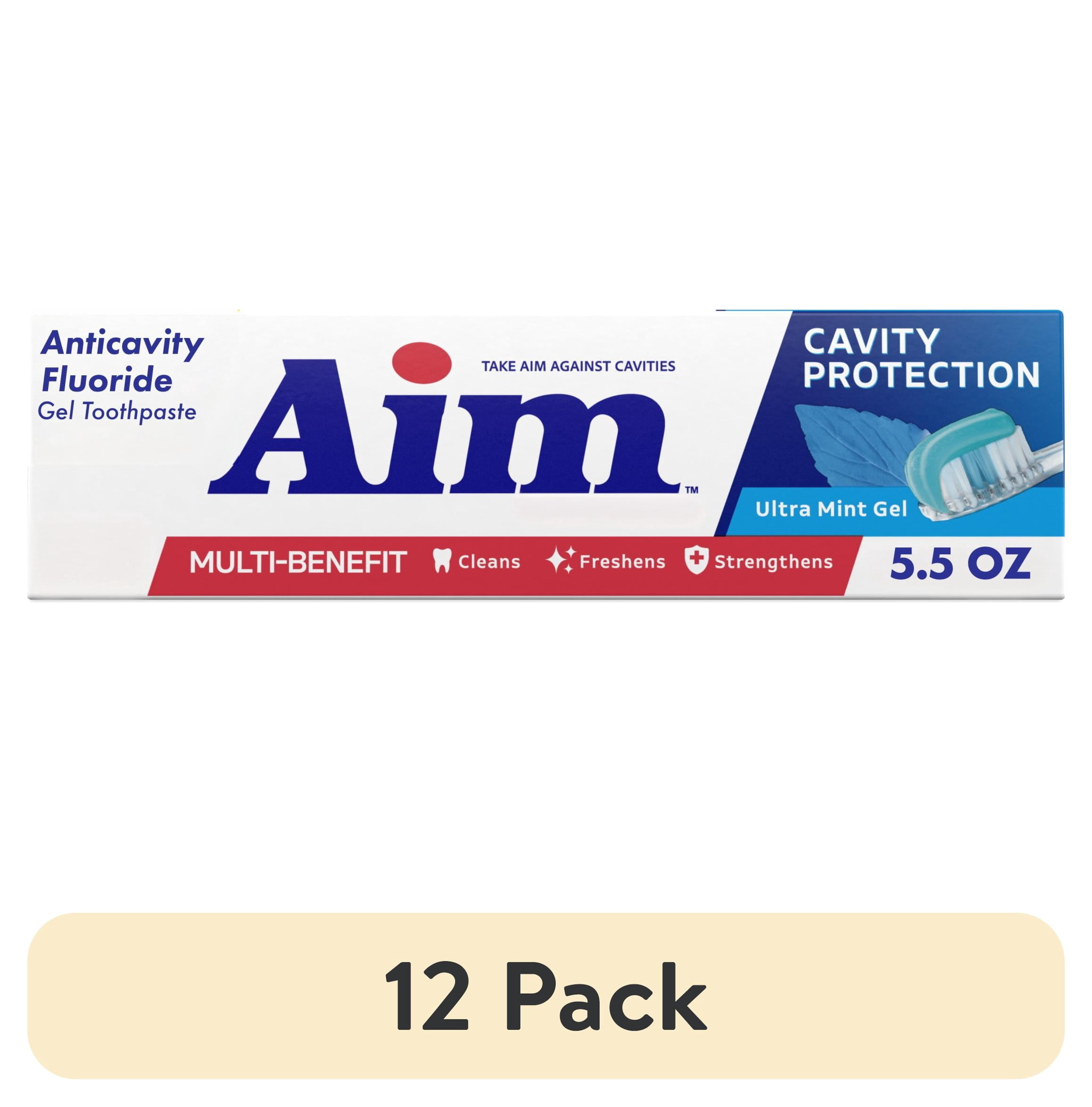 AiM, Cavity Protection Toothpaste, 5.5 oz, Ultra Mint Gel
