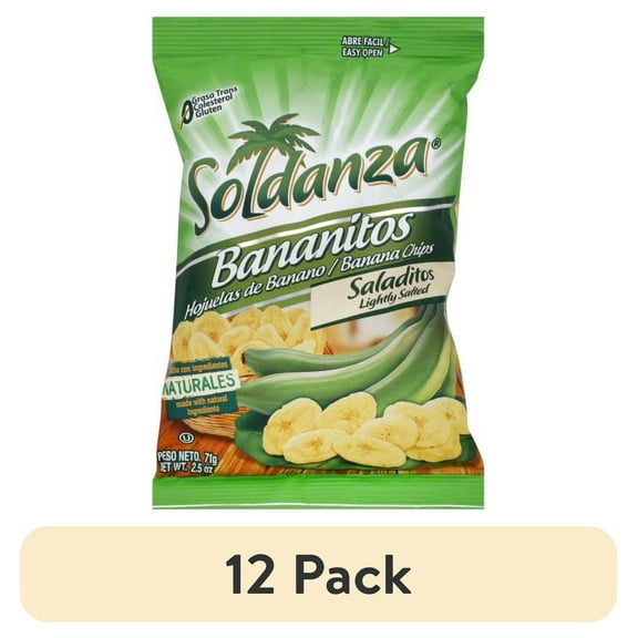 (12 pack) Alimentos Bermudez Soldanza Bananitos, 2.5 oz