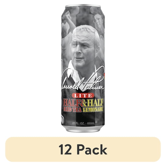 (12 pack) Arizona Lite Arnold Palmer Half & Half Iced Tea & Lemonade, 22Fl. oz.