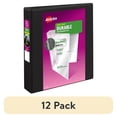 thumbnail image 1 of (12 pack) Avery Durable View 1.5" Binder, Black Binder (17021), 1 of 10