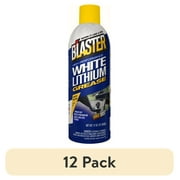 (12 pack) B'laster 16-LG White Lithium Grease, Oil Lubricant, 11 oz