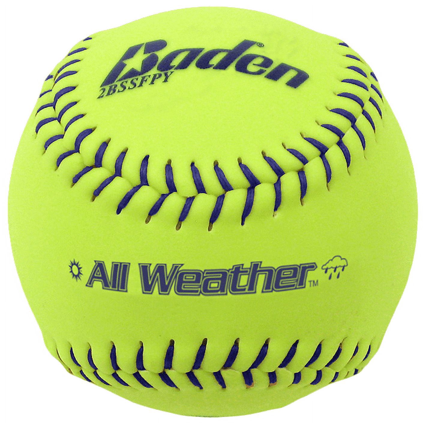 Baden Fire Slowpitch 12 Softballs, SPFIRE-00, boîte de 12 (neuf
