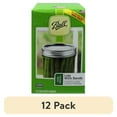 thumbnail image 1 of (12 pack) Ball, Wide Mouth Lids with Bands, BPA Free, 12 Count, 1 of 15