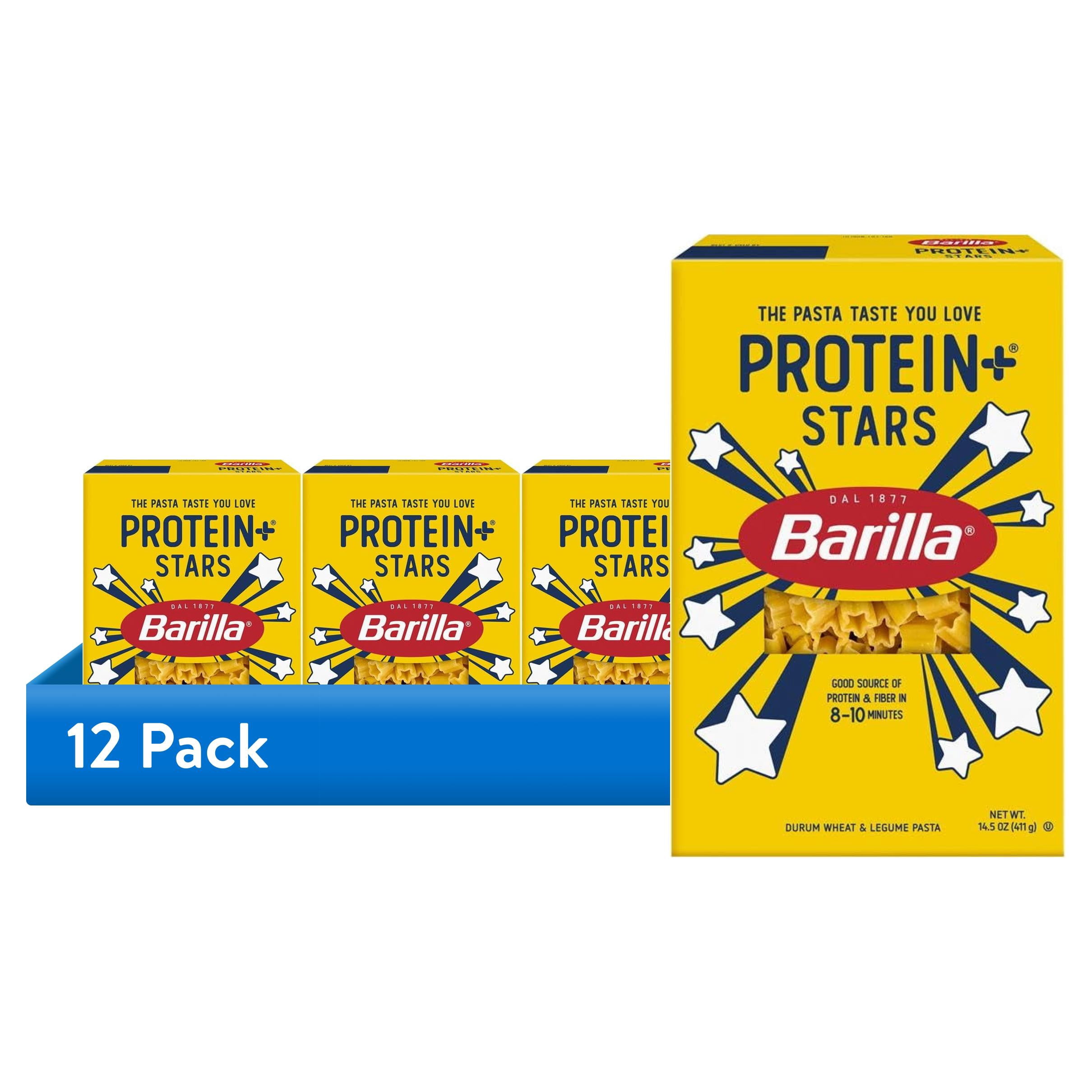 (12 pack) Barilla Protein+ Stars 14.5oz