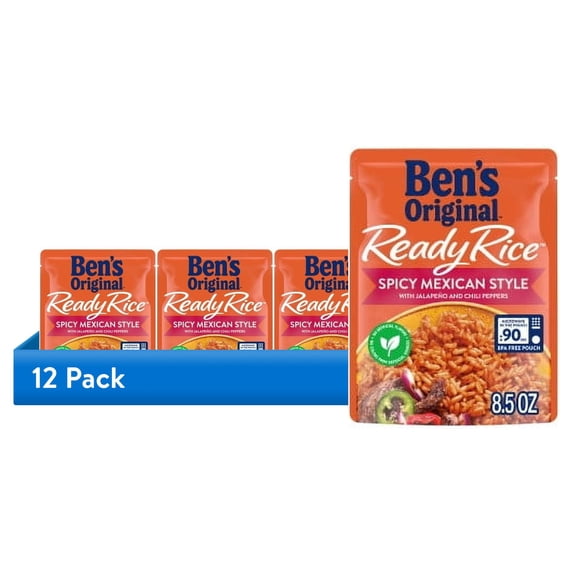 (12 pack) Ben's Original Ready Rice Spicy Mexican