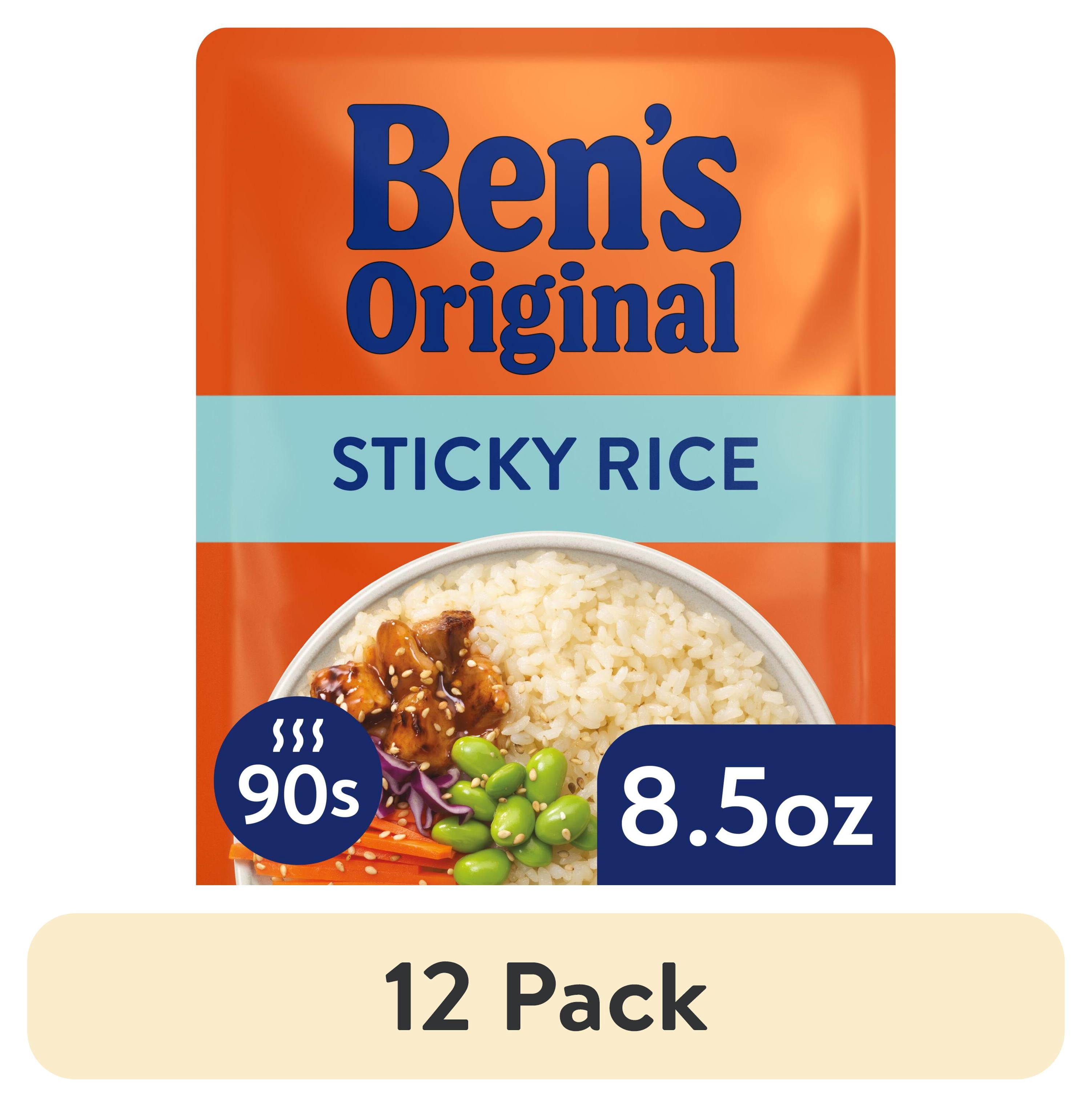 (12 pack) Ben's Original Sticky Rice Ready Rice