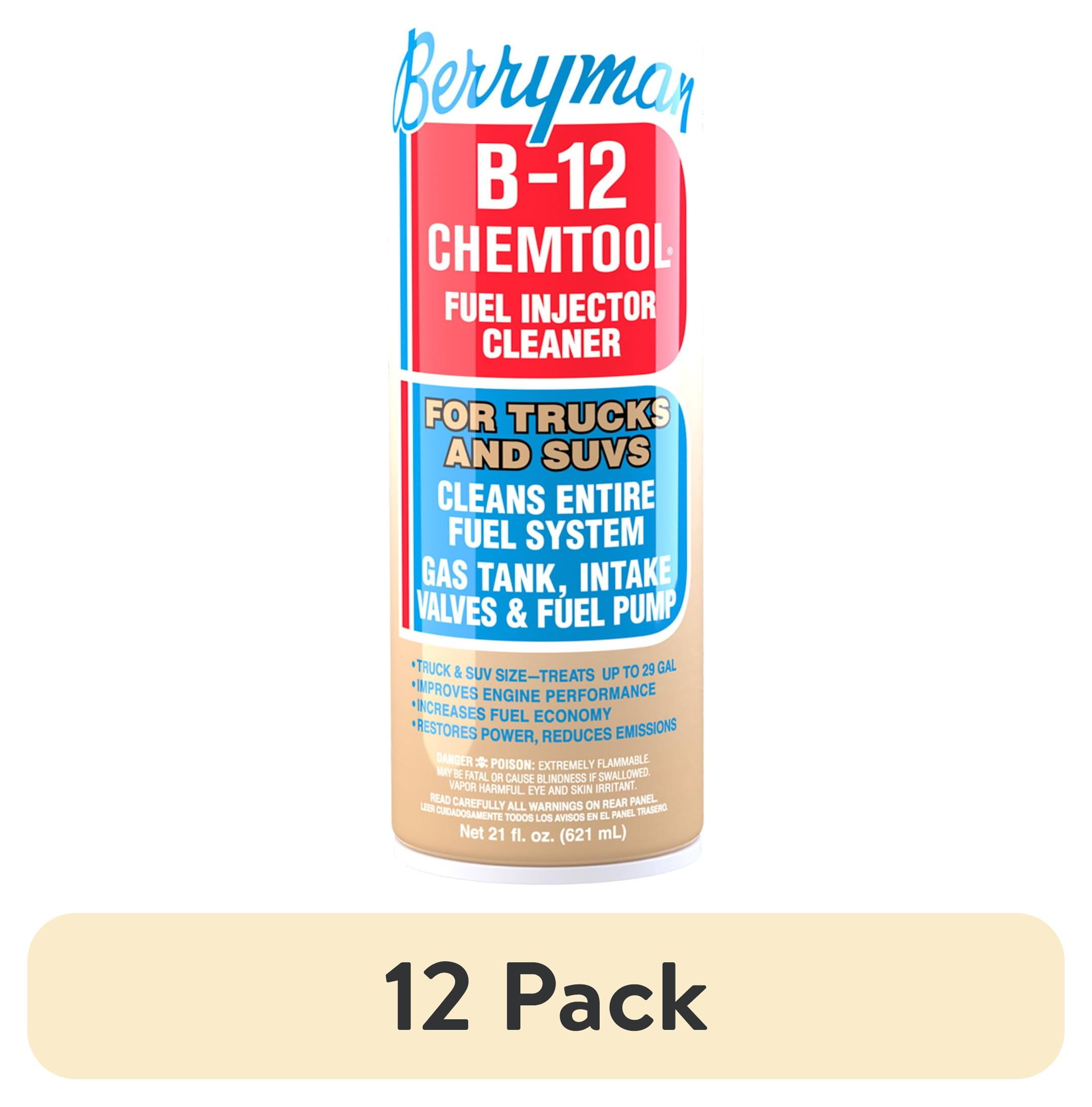 2 pack) Berryman Products 0121, B-12 Chemtool Fuel Injector