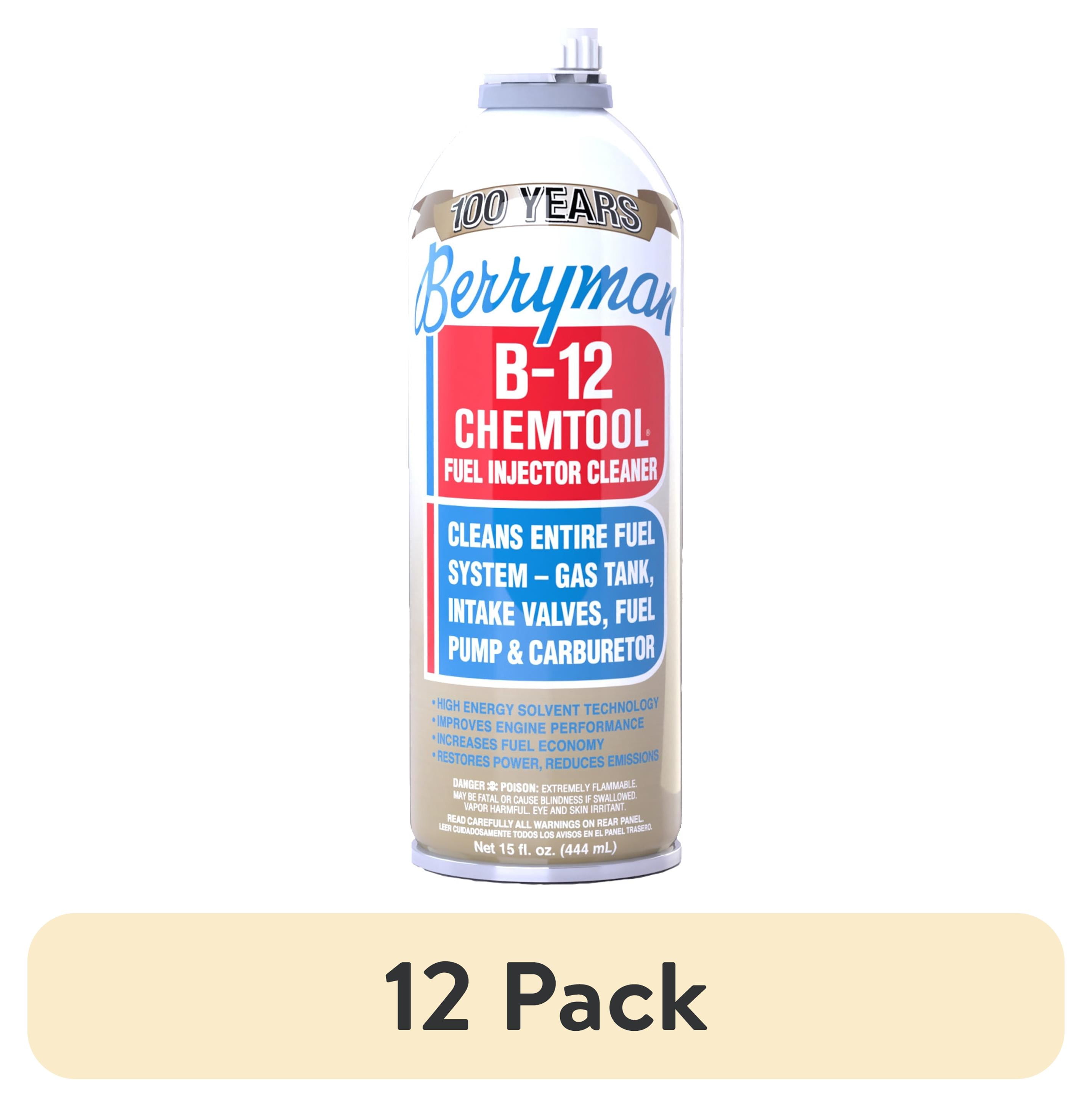 b12 fuel injection cleaner Berryman Products B-12 Chemtool Fuel Injector and Carburetor Cleaner 0116  Automotive Additive, 15 oz