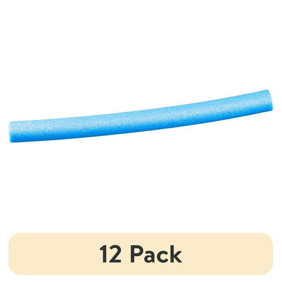 (12 pack) Big Joe Mega Swim Noodle Pool Noodle (Single Unit), Blue, 48 inches long