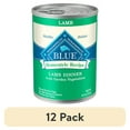 thumbnail image 1 of (12 pack) Blue Buffalo Homestyle Recipe Adult Wet Dog Food, Lamb Dinner, 12.5-oz. Can, 1 of 12