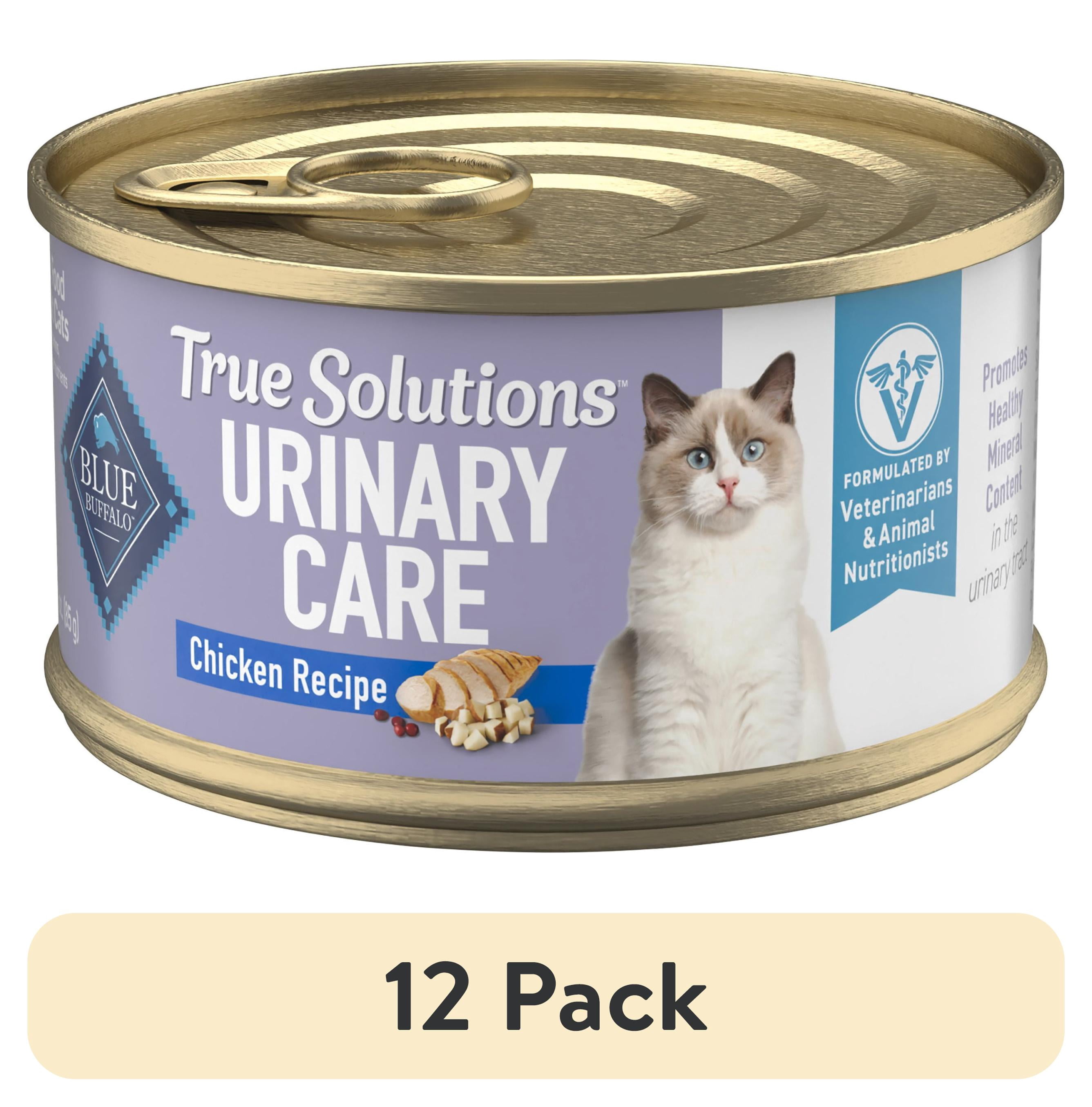 (12 pack) Blue Buffalo True Solutions Urinary Care Wet Cat Food, 3-oz. Can