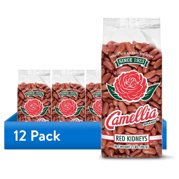 (12 pack) Camellia Brand Red Kidney Beans 2 lb