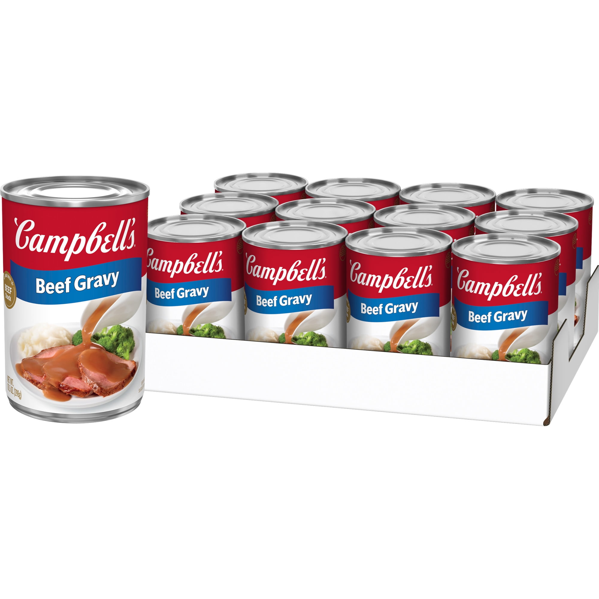 (12 pack) Campbell’s Beef Gravy, 10.5 oz Can