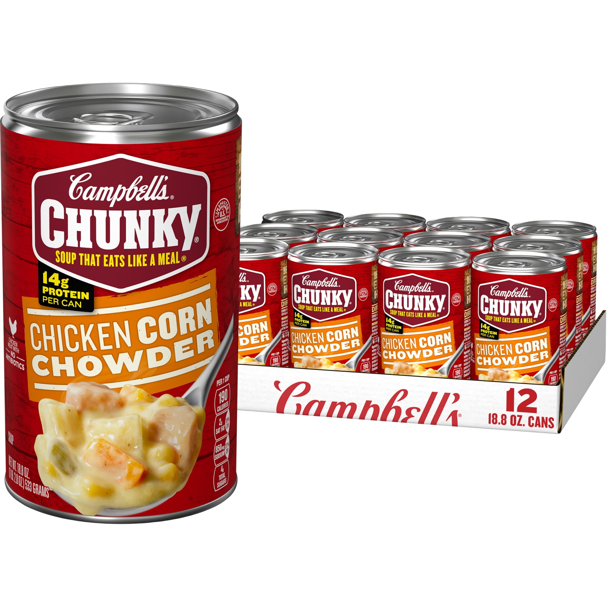 12 pack) (12 pack) (Case of 12) Campbell's Chunky Soup, Ready to