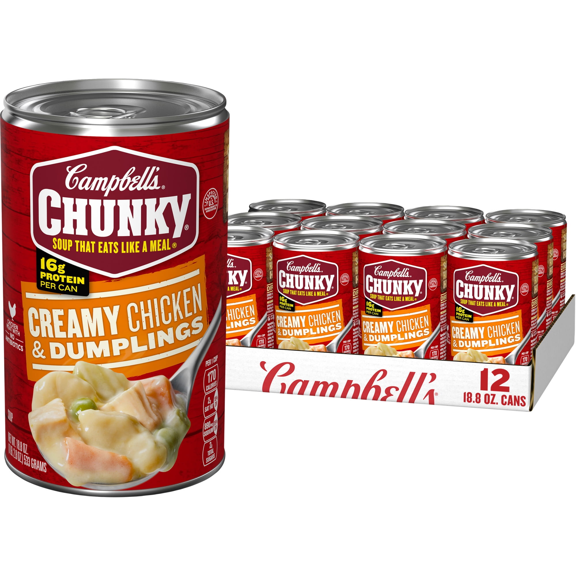 12 pack) (Case of 12) Campbell's Chunky Soup, Ready to Serve