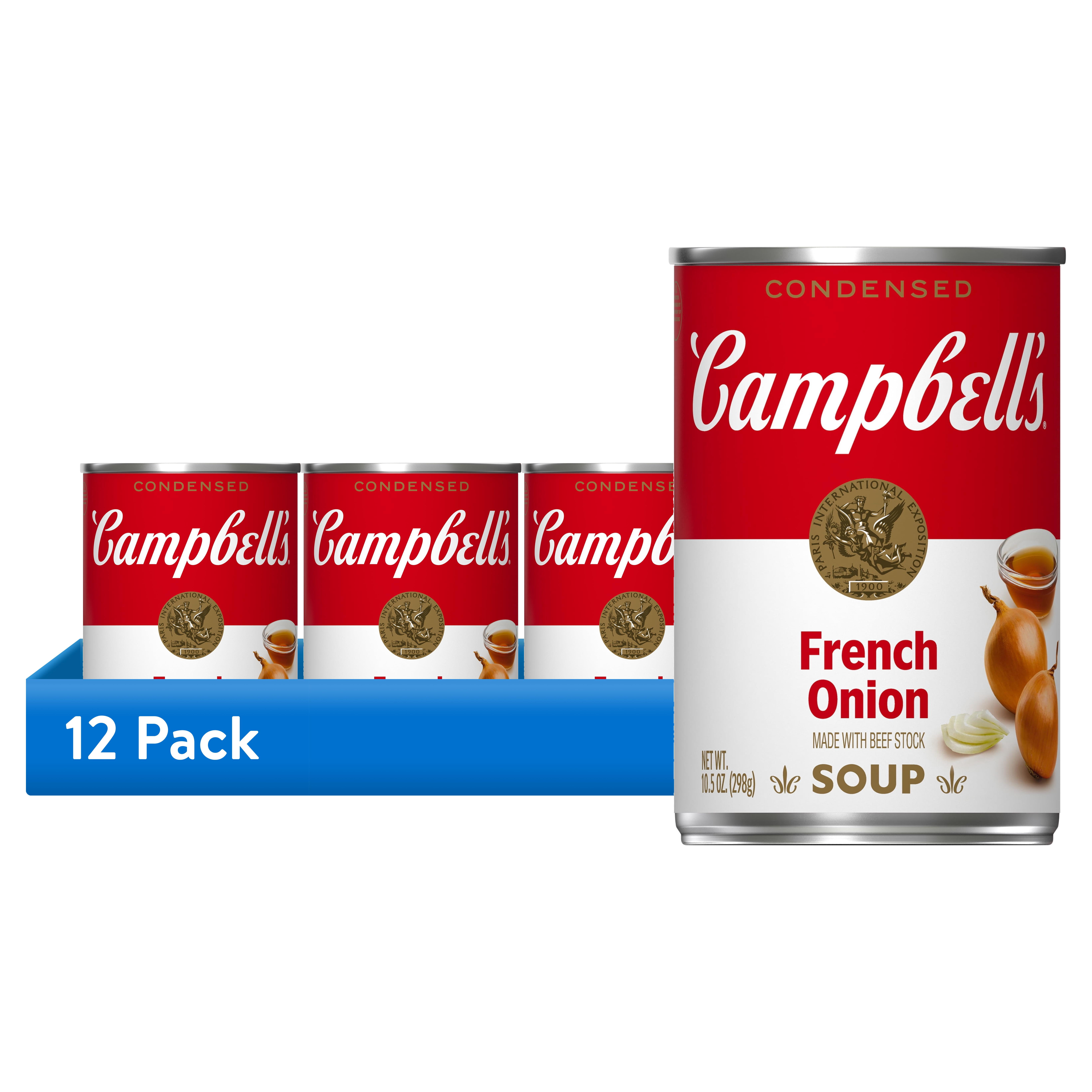 (12 pack) Campbell's Condensed French Onion Soup, 10.5 oz Can