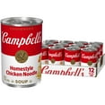 thumbnail image 1 of (12 pack) Campbell’s Condensed Homestyle Chicken Noodle Soup, 10.5 oz Can, 1 of 15
