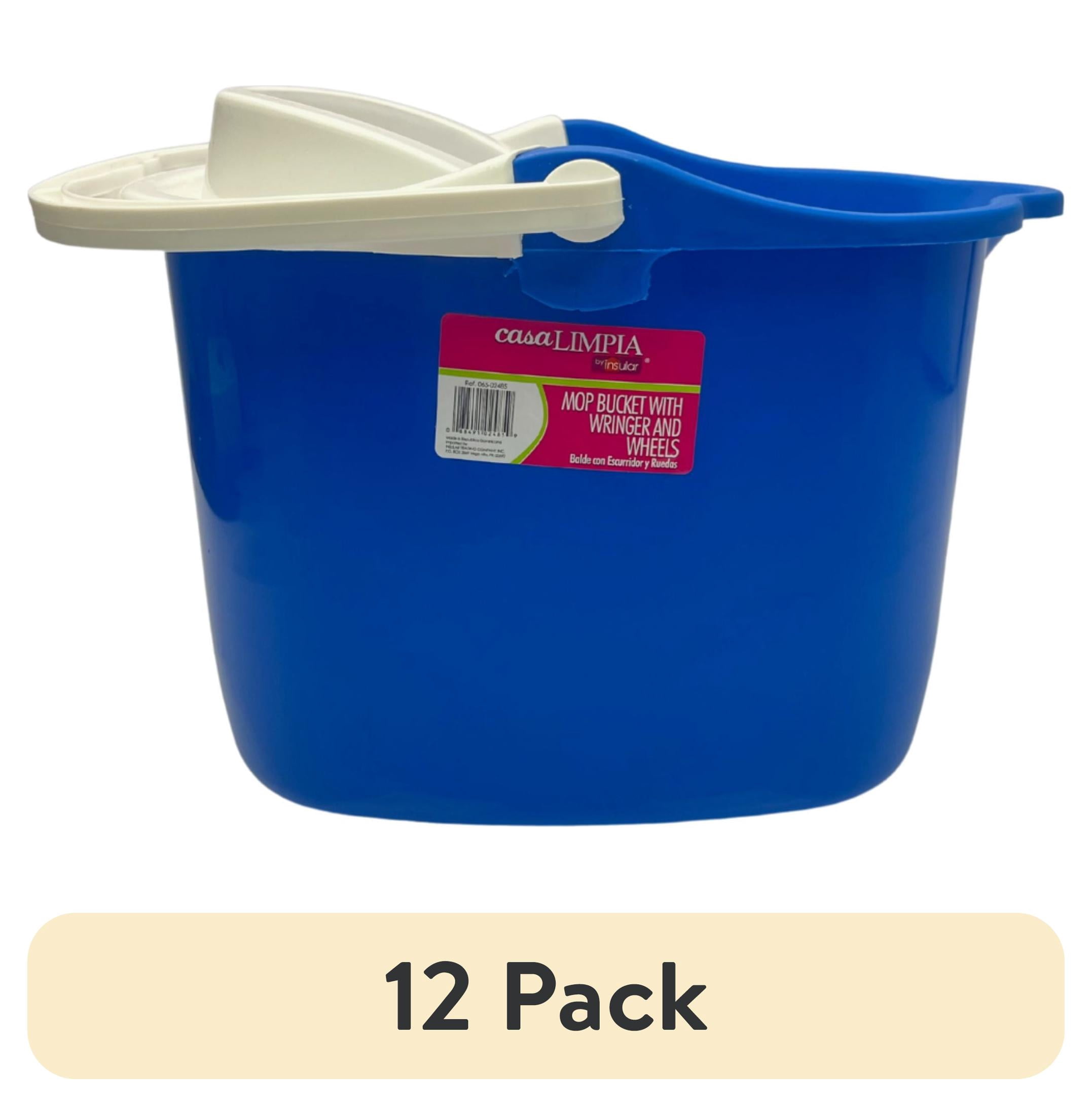 Casa Limpia 100% PVC Mop Bucket with Wringer & Wheels - Walmart.com