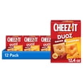 thumbnail image 1 of (12 pack) Cheez-It DUOZ Bacon and Cheddar Baked Snack Crackers, Lunch Snacks, 12.4 oz, 1 of 12