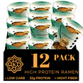 thumbnail image 1 of KLDSCP Instant Vegan Ramen, Plant-Based Roasted Chicken Flavor, 32g Protein, 2.5 oz Cup, 12 Pack, 1 of 7