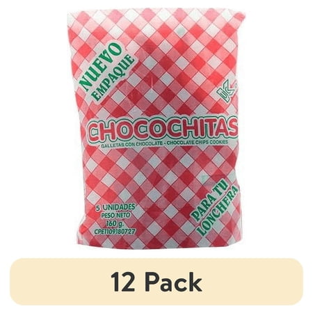 (12 pack) Chocochita Chocolate Chip Cookies 5 Pack