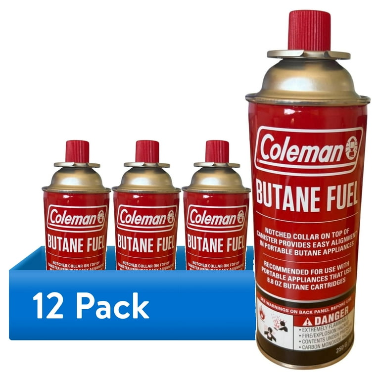 Coleman Butane Fuel 470T 12缶セット 12 pack) Coleman 8.8oz Butane Canister for Portable Appliances