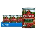thumbnail image 1 of (12 pack) Contadina Canned Tomato Paste with Italian Herbs, 6 oz Can, 1 of 7