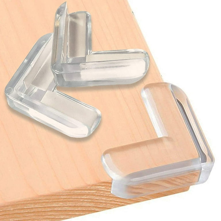 Uxcell Glass Table Desk Corner Edge Protector Cushion Guard Bumper 4 Pack