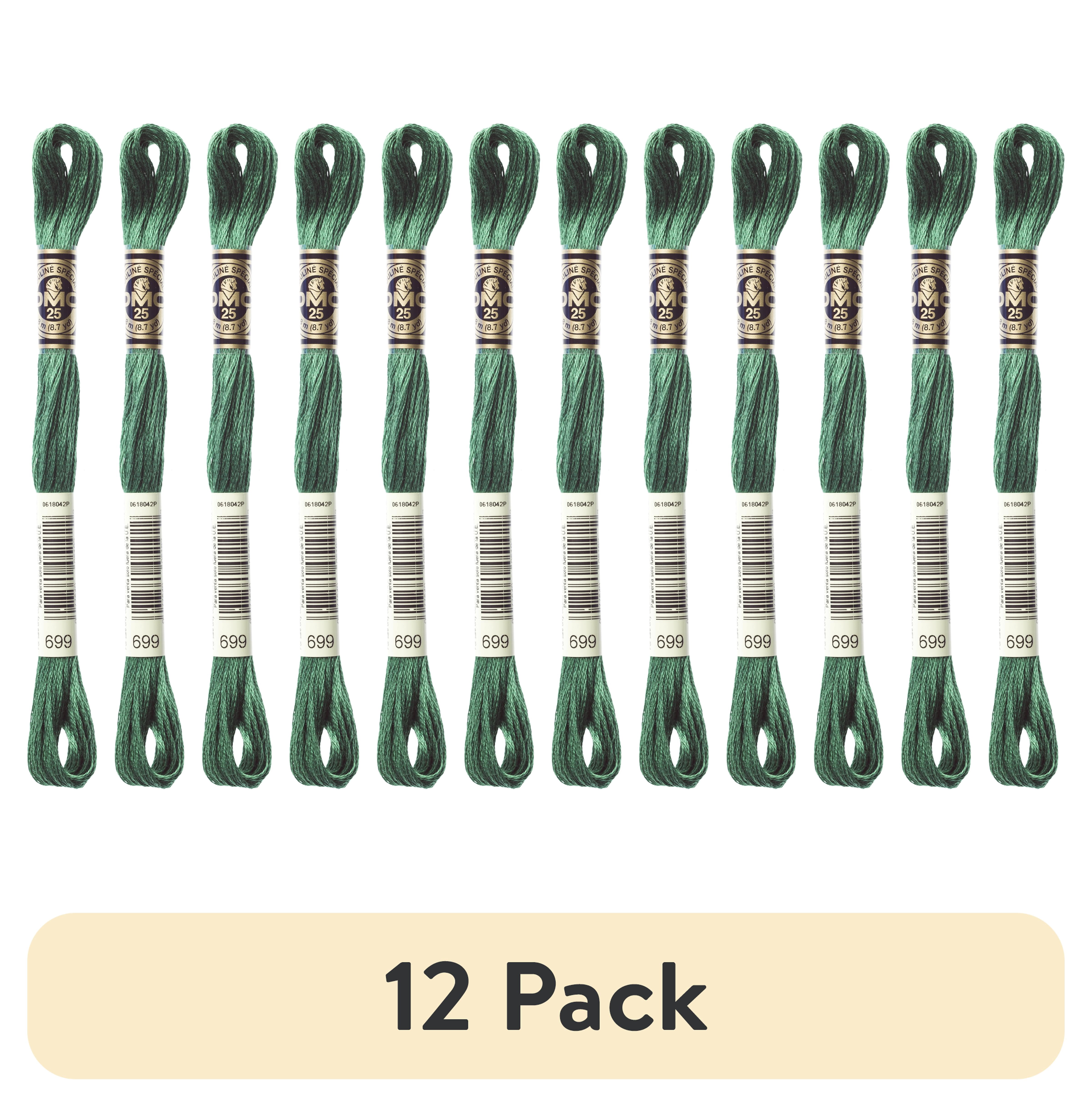 12 pack) DMC Mouline 117-B5200 Six-Strand Embroidery Thread, Snow 