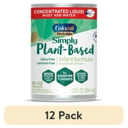 (12 pack) Enfamil ProSobee Soy-Based Concentrate Baby Formula, Lactose & Milk Free, 13 fl oz Can
