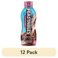 thumbnail image 1 of (12 pack) Feastables Protein Fortified Chocolate Milk, Shelf-Stable, 14 fl oz, Single Bottle, 1 of 9