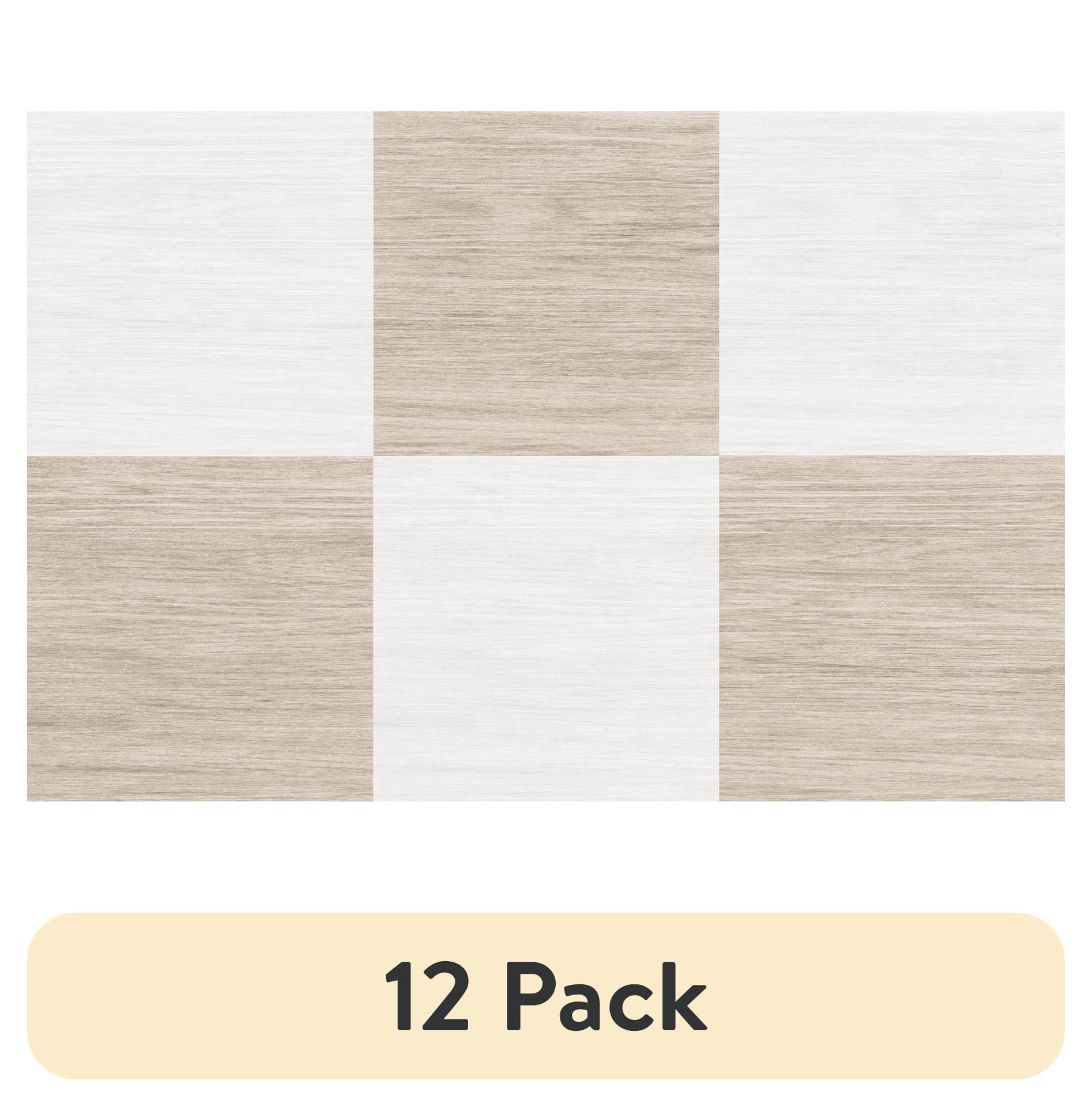 (12 pack) Floorpop Kingsley Natural Peel and Stick Floor Tiles