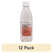 (12 pack) Freskaro Magnesium Citrate Oral Solution 10 oz, Cherry Flavor