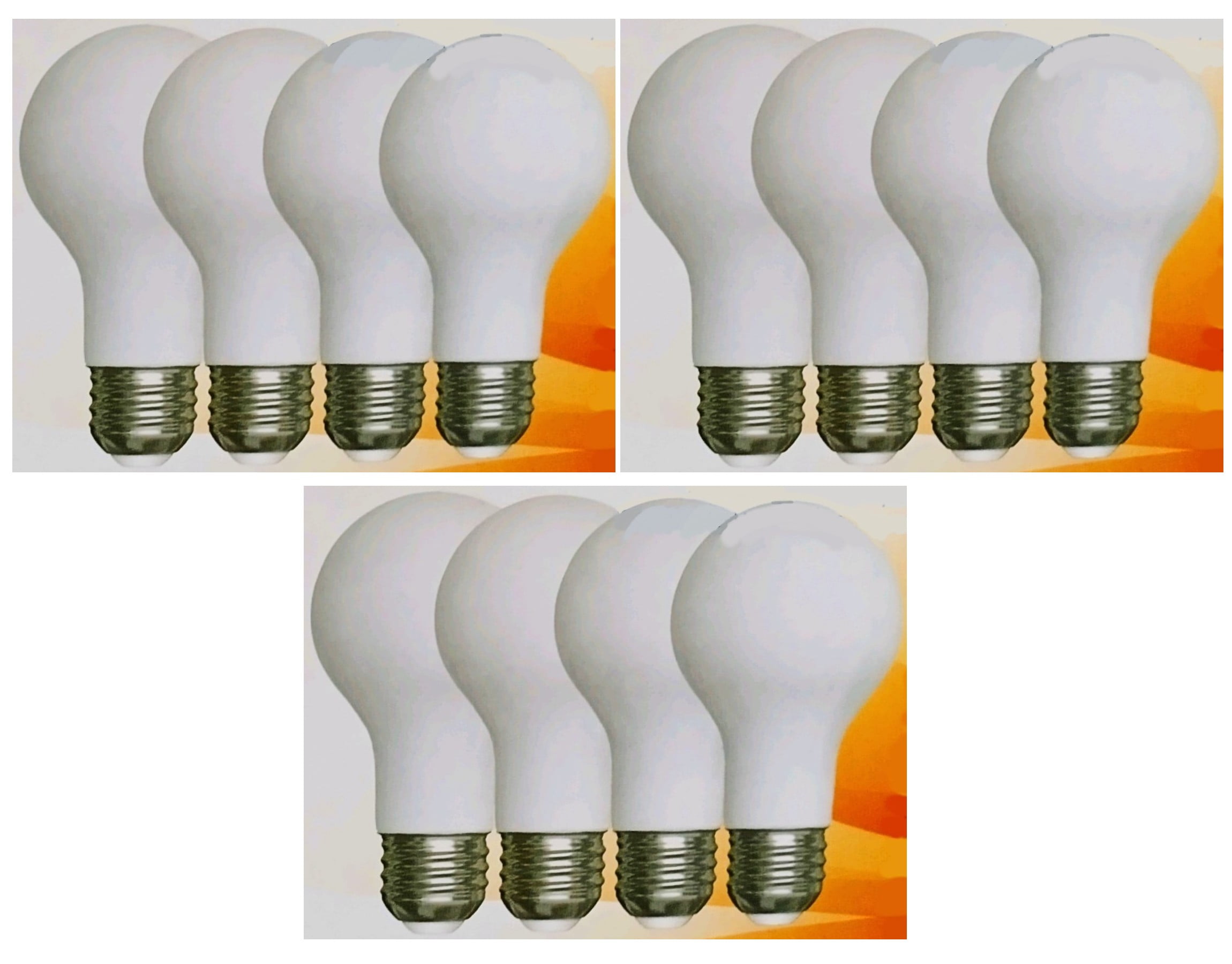 (12 pack) GE Lighting soft white LED A19, 40 watt equivalent, medium base, 450 lumen LED light bulb