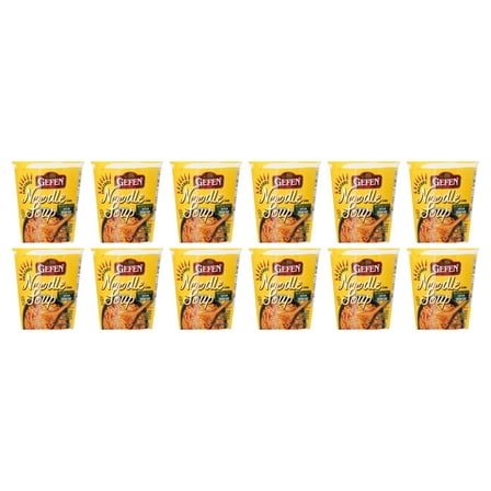 (12 pack) Gefen No Msg Instant Chicken Noodle Soup, 2.3 oz