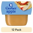 thumbnail image 1 of (12 pack) Gerber 1st Foods Baby Food, Apple Puree, Clean Label Project, 2 oz Tubs (2 Pack), 1 of 17