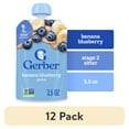 thumbnail interactive-video image 1 of (12 pack) Gerber Toddler Foods, WonderFoods Banana Blueberry, Clean Label Project, 3.5 oz Pouch, 1 of 17