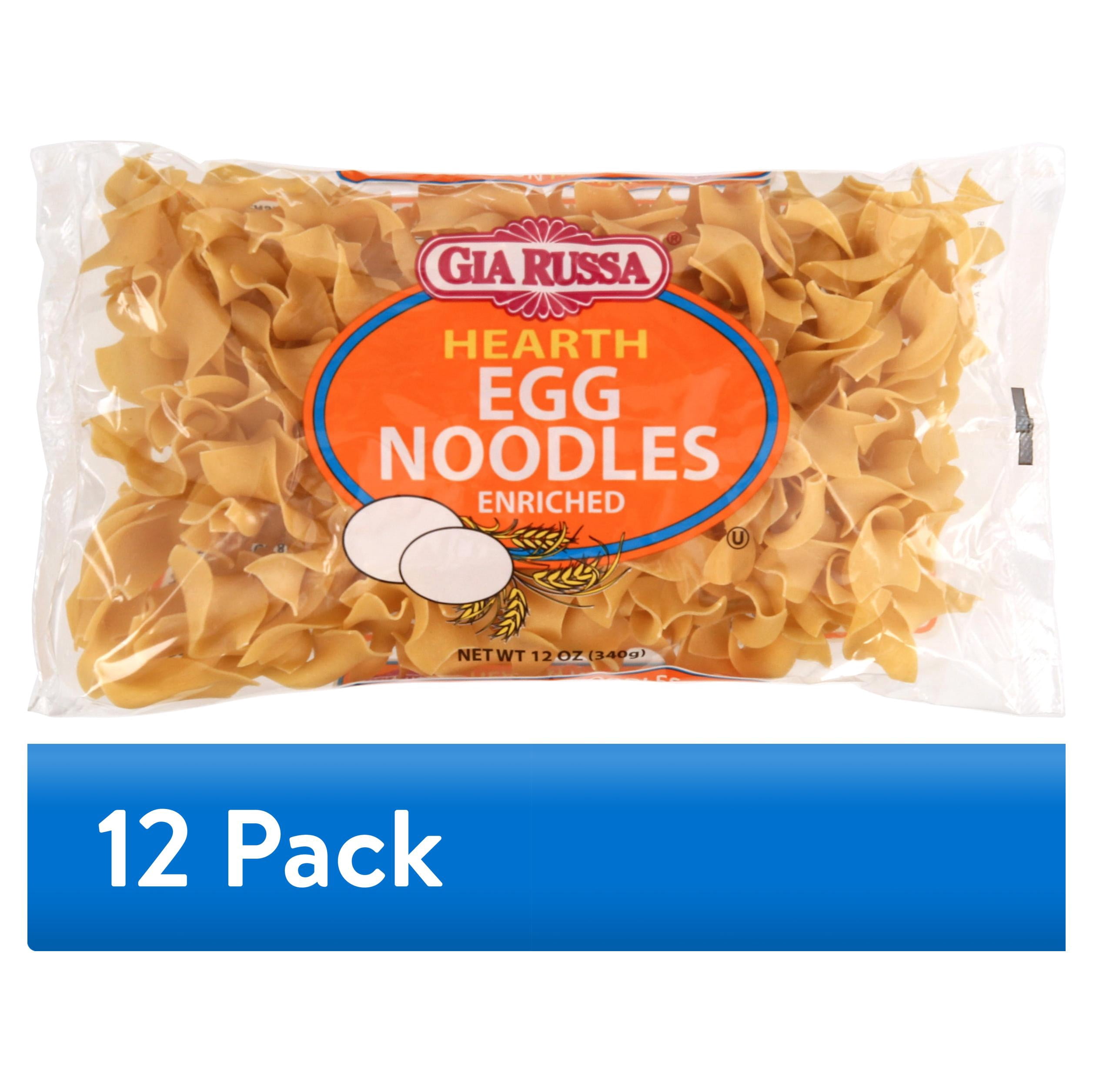 (12 pack) Gia Russa Hearth Egg Noodles, 12 oz