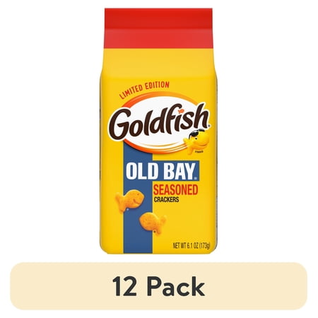 (12 pack) Goldfish Old Bay Bag, 6.1 oz Bag