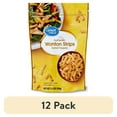 thumbnail image 1 of (12 pack) Great Value Authentic Wonton Strips Salad Topping, 3.5 oz Resealable Bag, Salted, 1 of 7