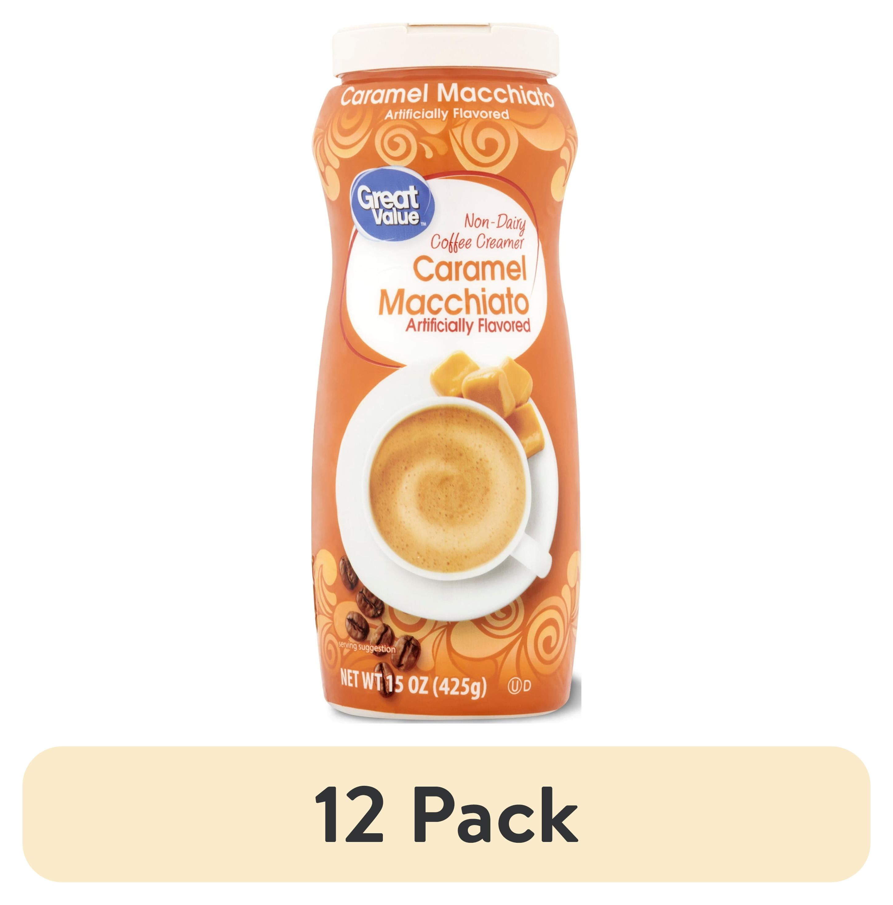 (12 pack) Great Value Caramel Macchiato Coffee Creamer, 15 oz